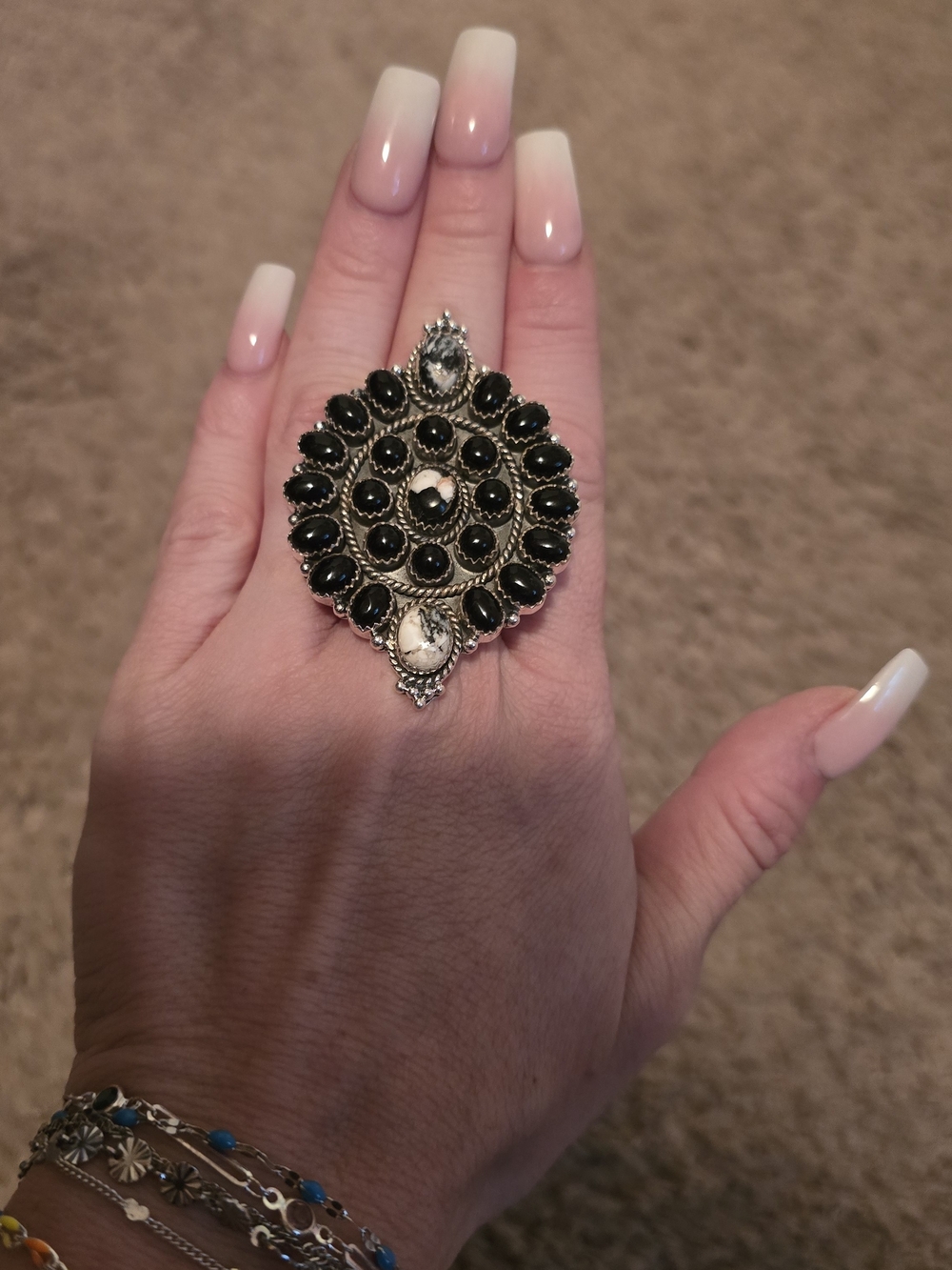 Sterling Silver Black Onyx Ring
